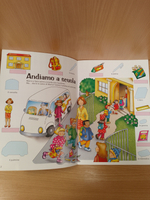 Il mio primo dizionario illustrato d'italiano: La scuola + stickers