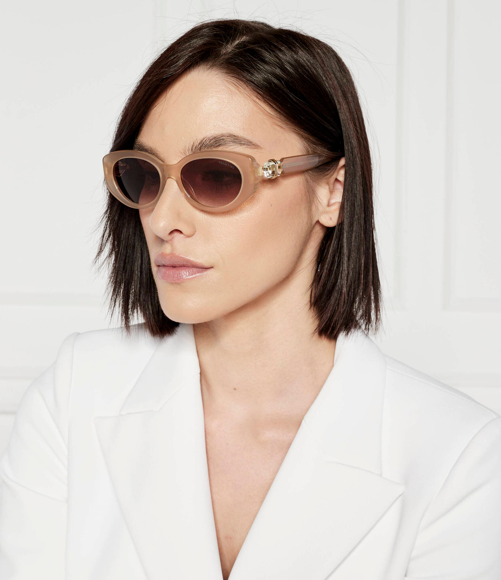 Солнцезащитные очки SK6002 Swarovski - бежевый(SK6002)