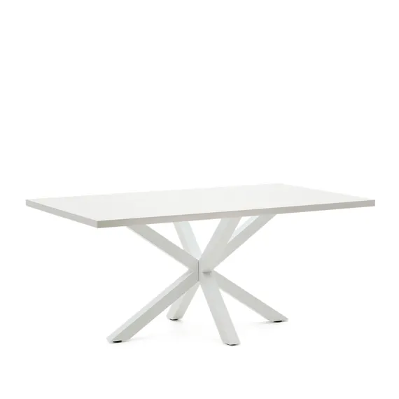 Стол белый лакированный Arya 180x100
