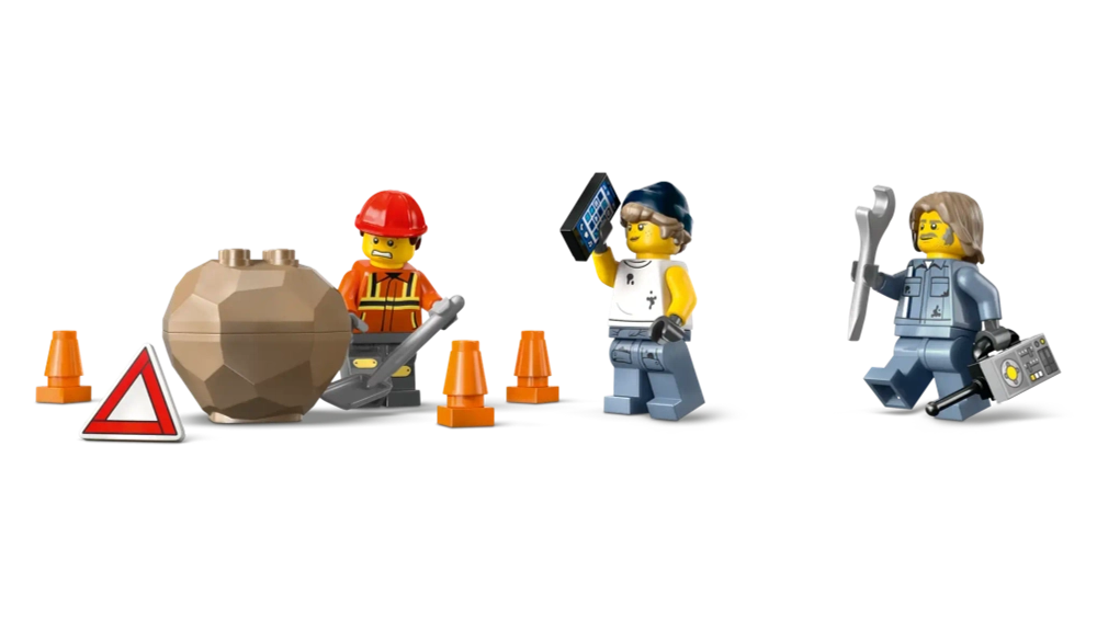 Конструктор LEGO City 60467 Тяжелый эвакуатор-утилизатор с краном