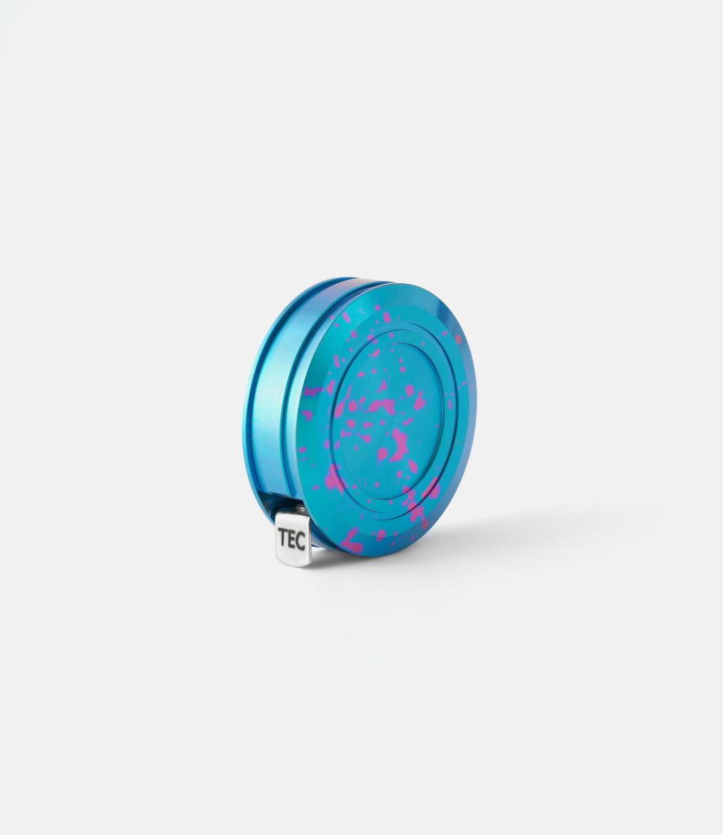 TEC Ti-Tape Teal-Magenta Splash — мини-рулетка из титана