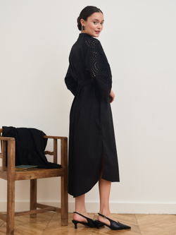 Платье кимоно ажурное