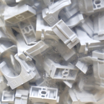 Крепеж-клипса для труб для монтажного пистолета серая д25 (100шт/700шт уп/кор) Промрукав