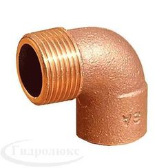 Колено пайка НР 22*3/4" Sanha