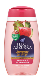 Felce Azurra Гель для душа «Арбуз и Индийская фига» Summer Bronze Watermelon & Prickly Pear Shower Gel 250 мл