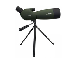 Зрительная труба SVBONY SV28 25–75x70 WP со штативом, зеленая - фото 8