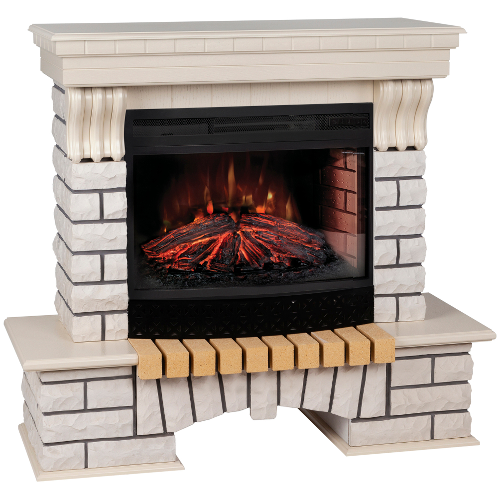 Каминокомплект Real Flame Country 25/25,5 WT с очагом Firefield 25