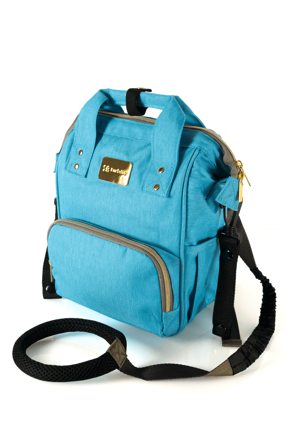 Рюкзак текстильный F2 (голубой)