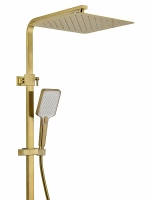 Душевая система WONZON & WOGHAND DIAMOND WW-88739011-BG брашированное золото