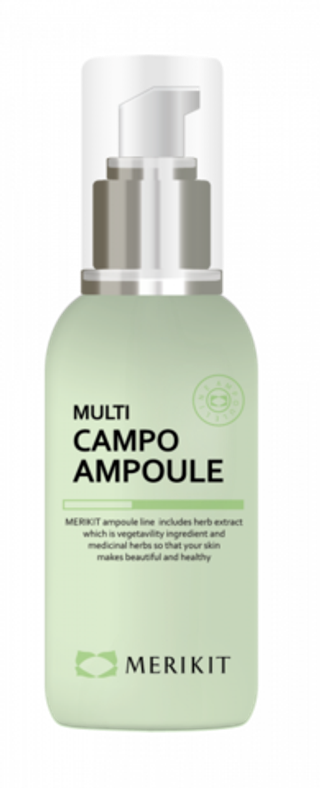 Merikit Ампульная сыворотка для проблемной кожи лица, себорегулирующая -  Multi Campo Ampoule, 50 мл