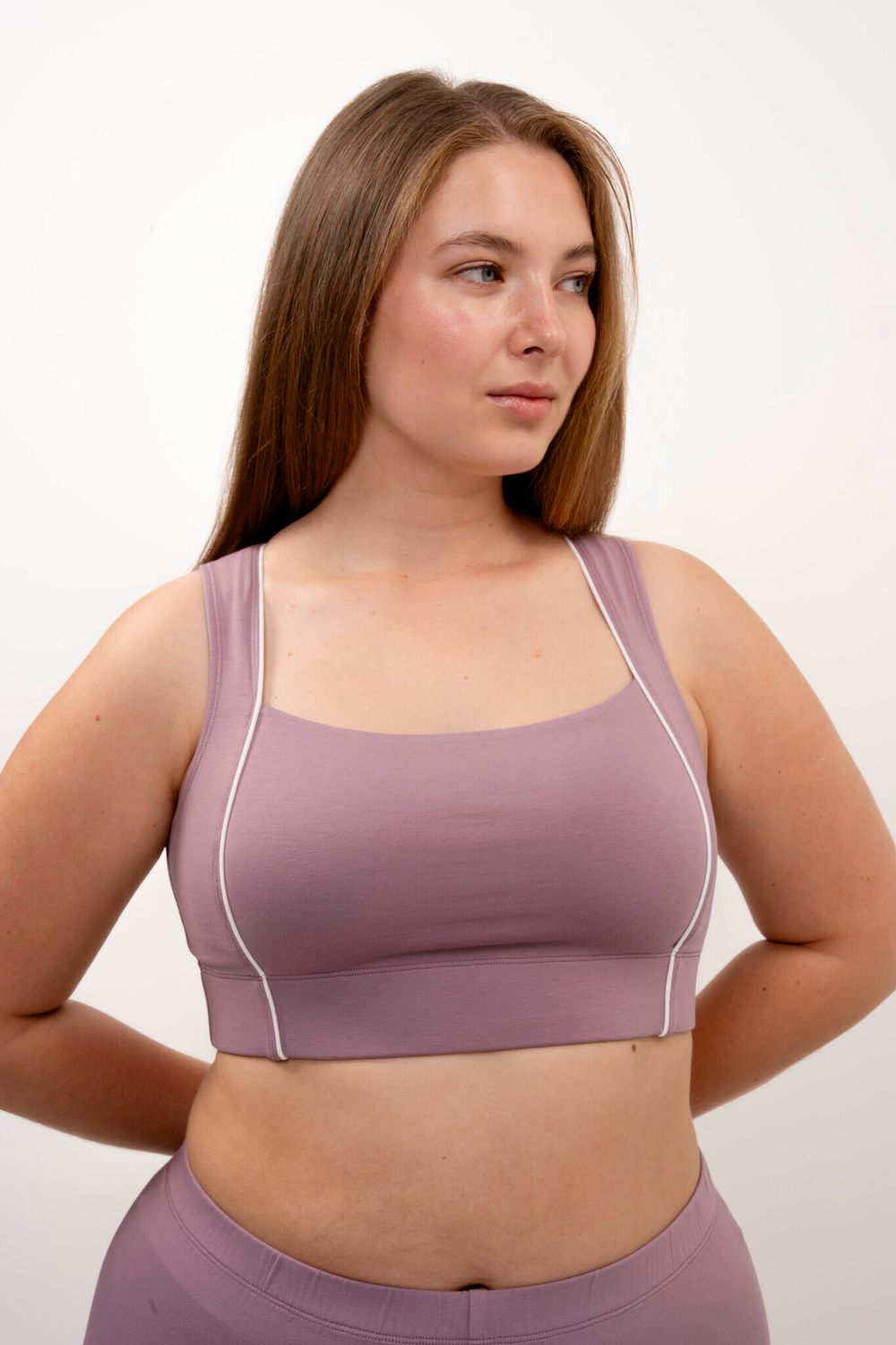 Бралетт №23 с контрастным кантом | Последние размеры