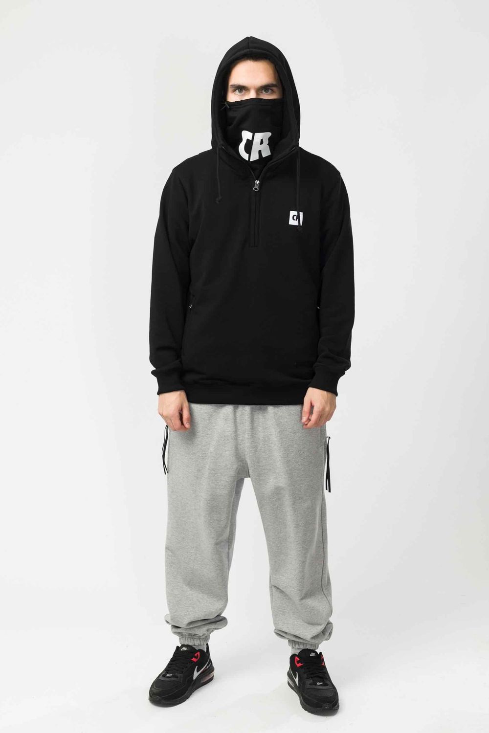 Худи Codered The Mask CR Summer Черный/ Черная Маска