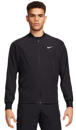 Мужская теннисная кофта Nike Court Dri-Fit Advantage Jacket - black/white
