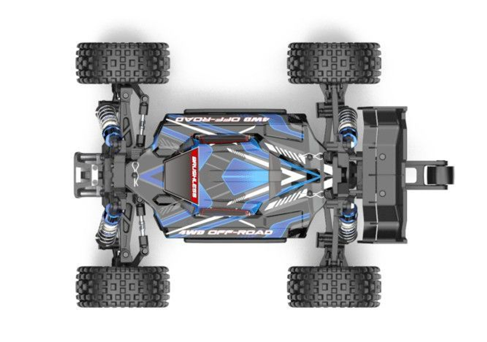 Радиоуправляемая багги MJX Hyper Go 4WD Brushless Buggy 1:16 - MJX-16207