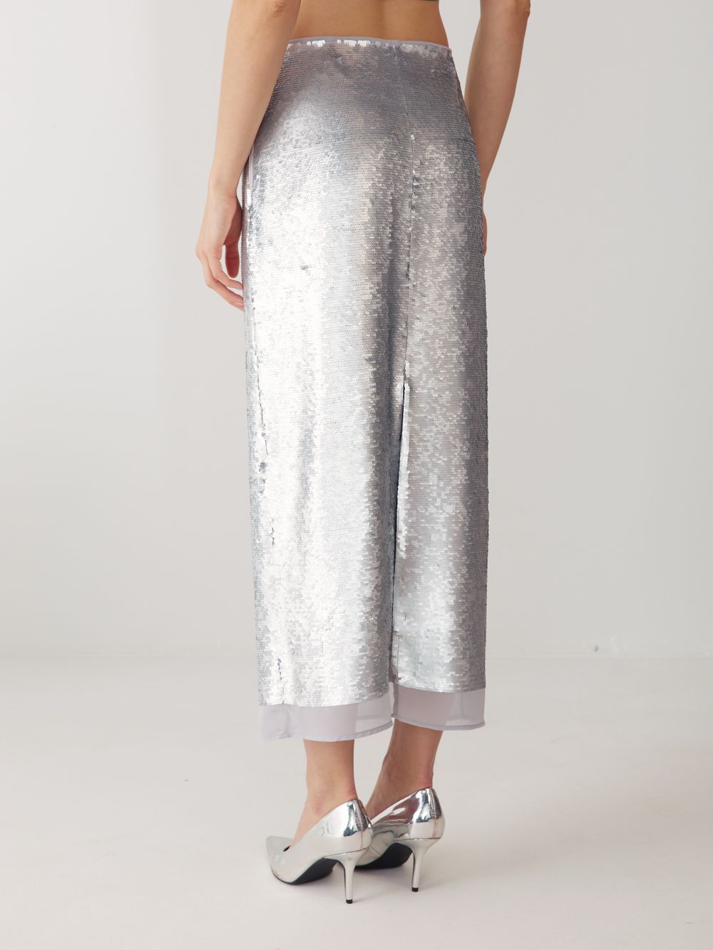 ЮБКА В ПАЙЕТКАХ SILVER