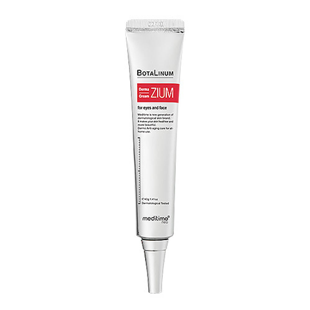 Meditime Botalinum Derma Zium Cream лифтинг-крем для устранения морщин и отбеливания с ботулином и пептидами
