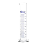 Цилиндр мерный стеклянный с носиком, 2000 мл, с шестигранным стеклянным основанием