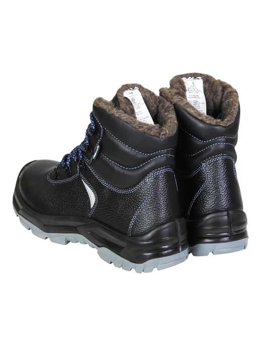 Ботинки SAVЁL-ГЕРМЕС-ЗИМА кожа, шерстин, МП МС, ПУ-ТПУ