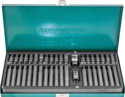 S29H4140S Набор вставок-бит 10 мм DR с переходниками, 40 предметов