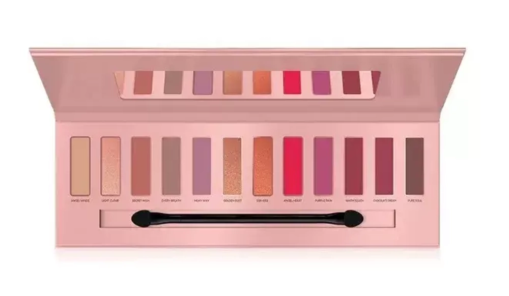 EVELINE Eyeshadow Palette Тени для век 12 тонов ANGEL DREAM (*3*12)