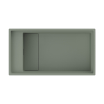 кухонная мойка Omoikiri Kinaru Pro 86-U/I-WG Artceramic/wind green