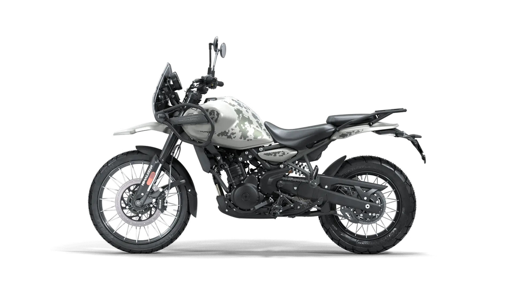 Royal Enfield Himalayan 450 Kamet White (Premium / бескамерные шины) 2025