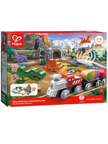 Деревянная жел.дорога ПАРК ДИНОЗАВРОВ ФЦ!