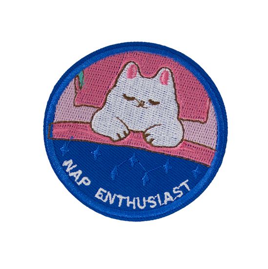 Нашивка на рюкзак и на одежду. Nap enthusiast