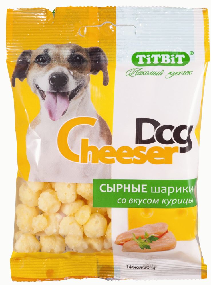 Сырные шарики CheeserDog со вкусом курицы
