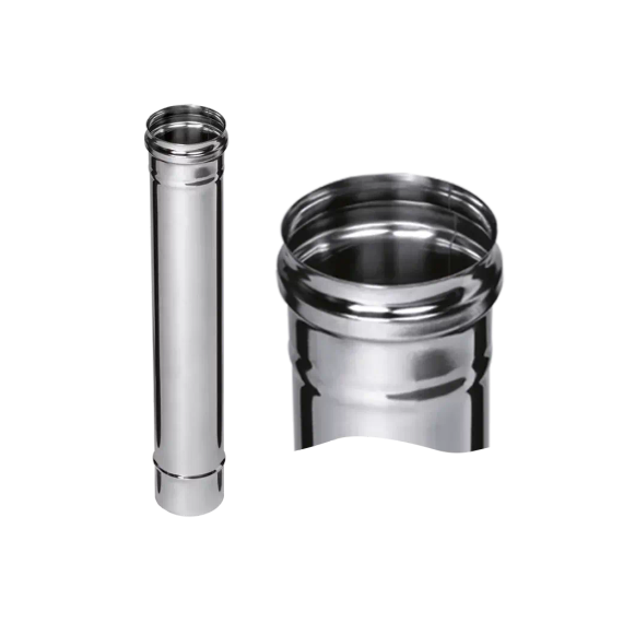 Дымоход Ferrum DN115 500мм 0,8/430 36579