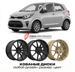 КОВАНЫЕ ДИСКИ для Kia Picanto II Рестайлинг 2015-2017 Киа