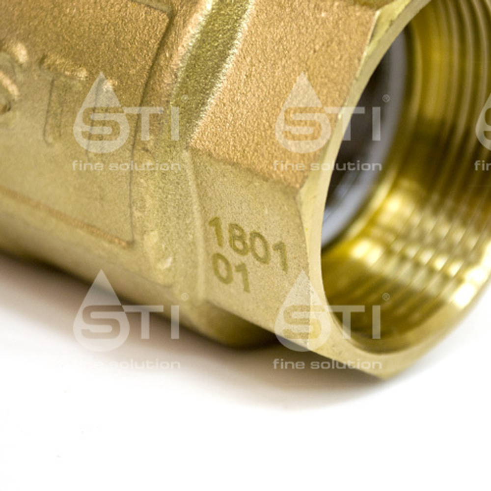 Кран шаровой газовый STI ГГ рычаг 15
