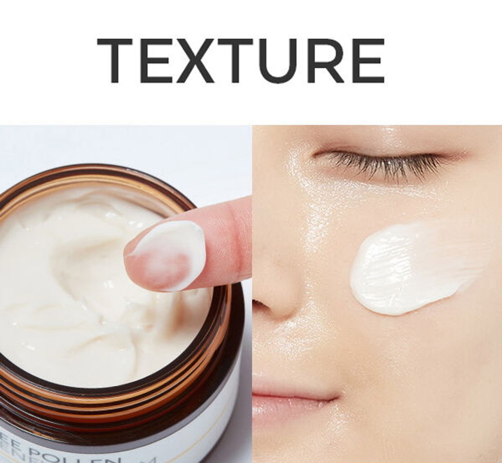 Восстанавливающий крем для лица с экстрактом прополиса Missha Bee Pollen Renew Cream, 50мл