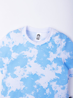 Футболка тай-дай "Голубой"