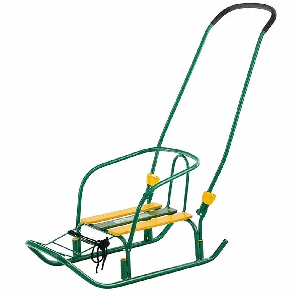 Санки детские Ника Ветерок 7+ Зеленые