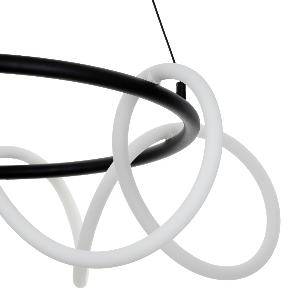 Citilux PYTHON CL220261 Люстра подвесная с пультом Чёрная