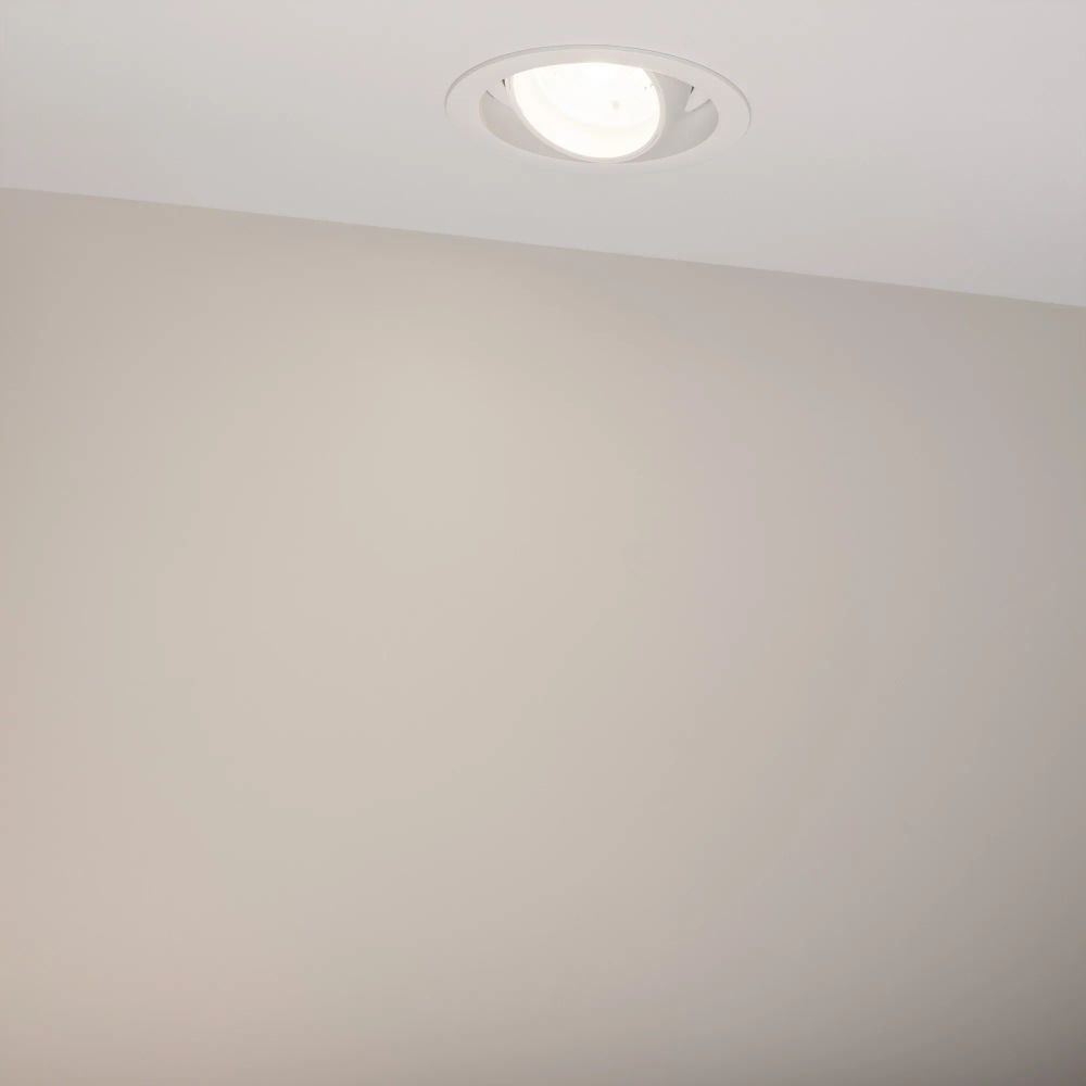 Светильник MS-VORTEX-BUILT-R135-30W Day4000 (WH-WH, 17 deg, 230V) (Arlight, IP20 Металл, 5 лет) 057755