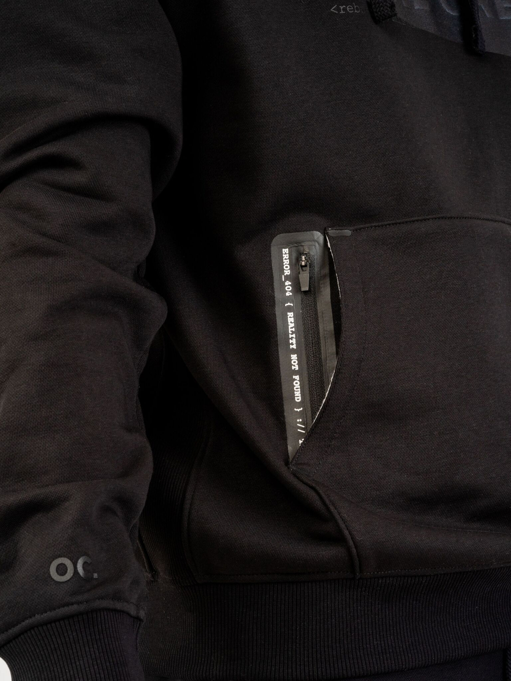 Худи мужское ORIGINAL CREATOR ERROR_404 HOODIE, Черный