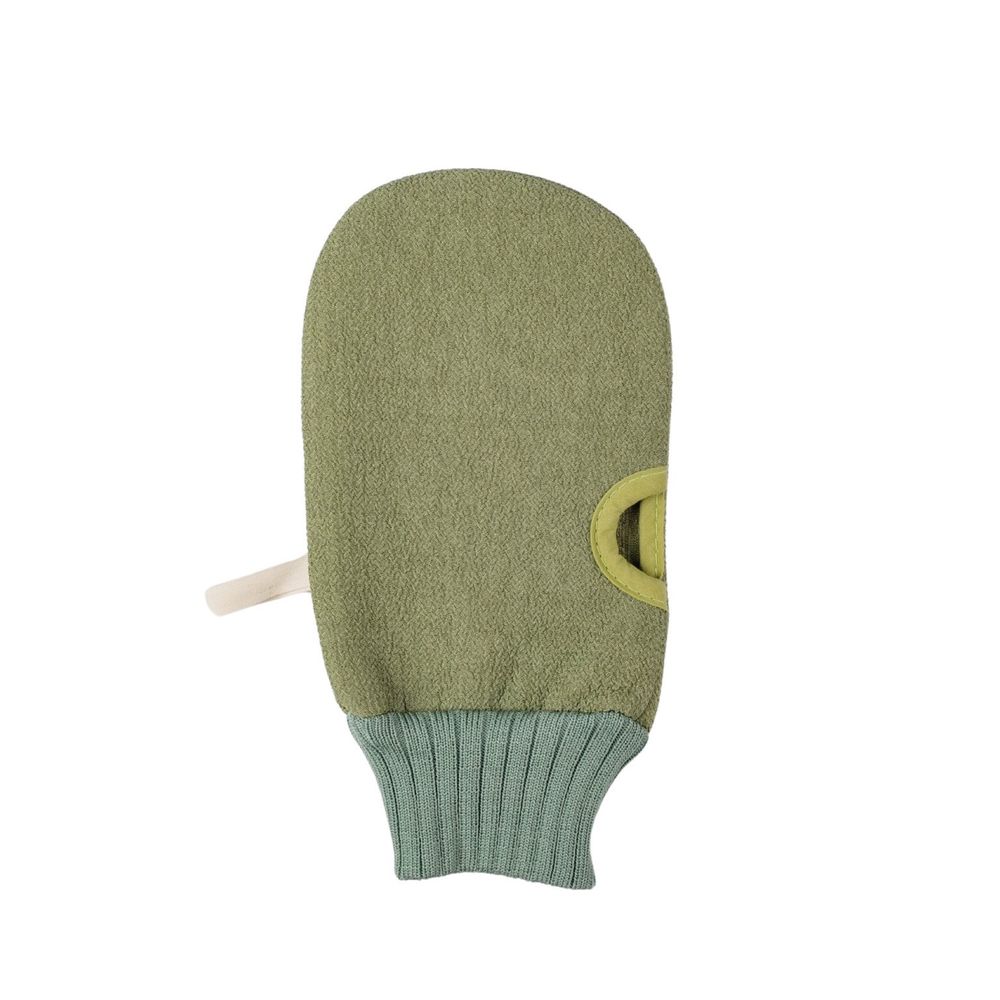 Мочалка Руковица Зеленая (Hey, beauty)