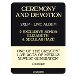 Ghost / Ceremony And Devotion (2LP)