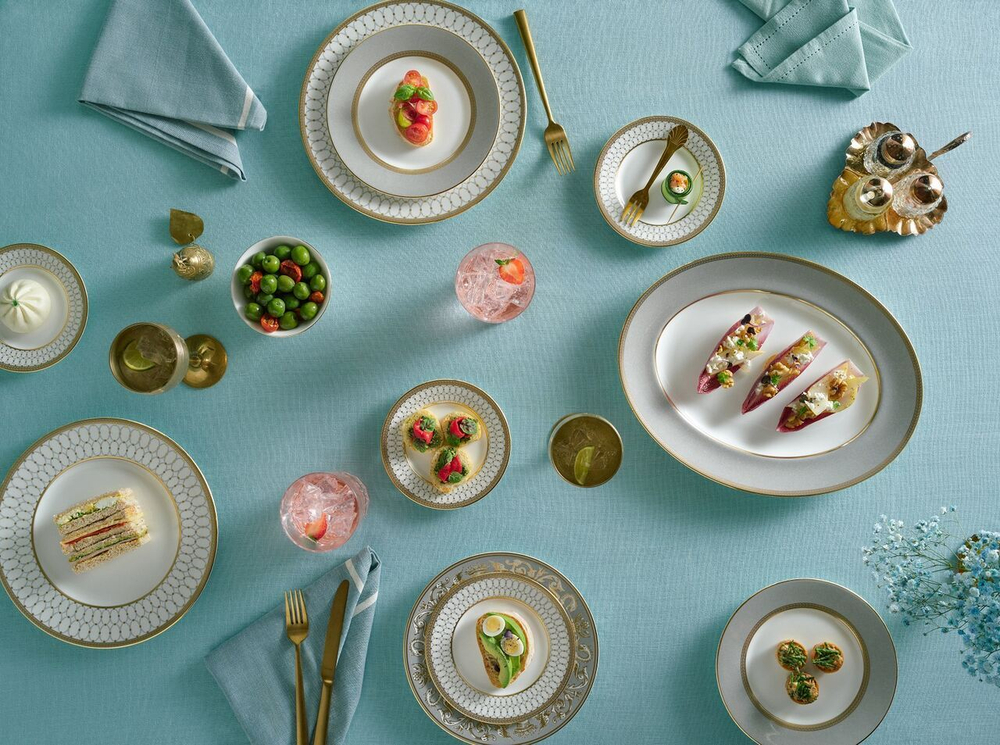 Wedgwood Чайная чашка Renaissance Grey 250 мл с блюдцем