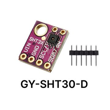 Цифровой датчик температуры и влажности GY-SHT30-D