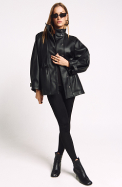 Куртка экокожа 1243 черный
