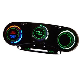 Ручки управления блоком отопителя для лада гранта  с зеленой подсветкой