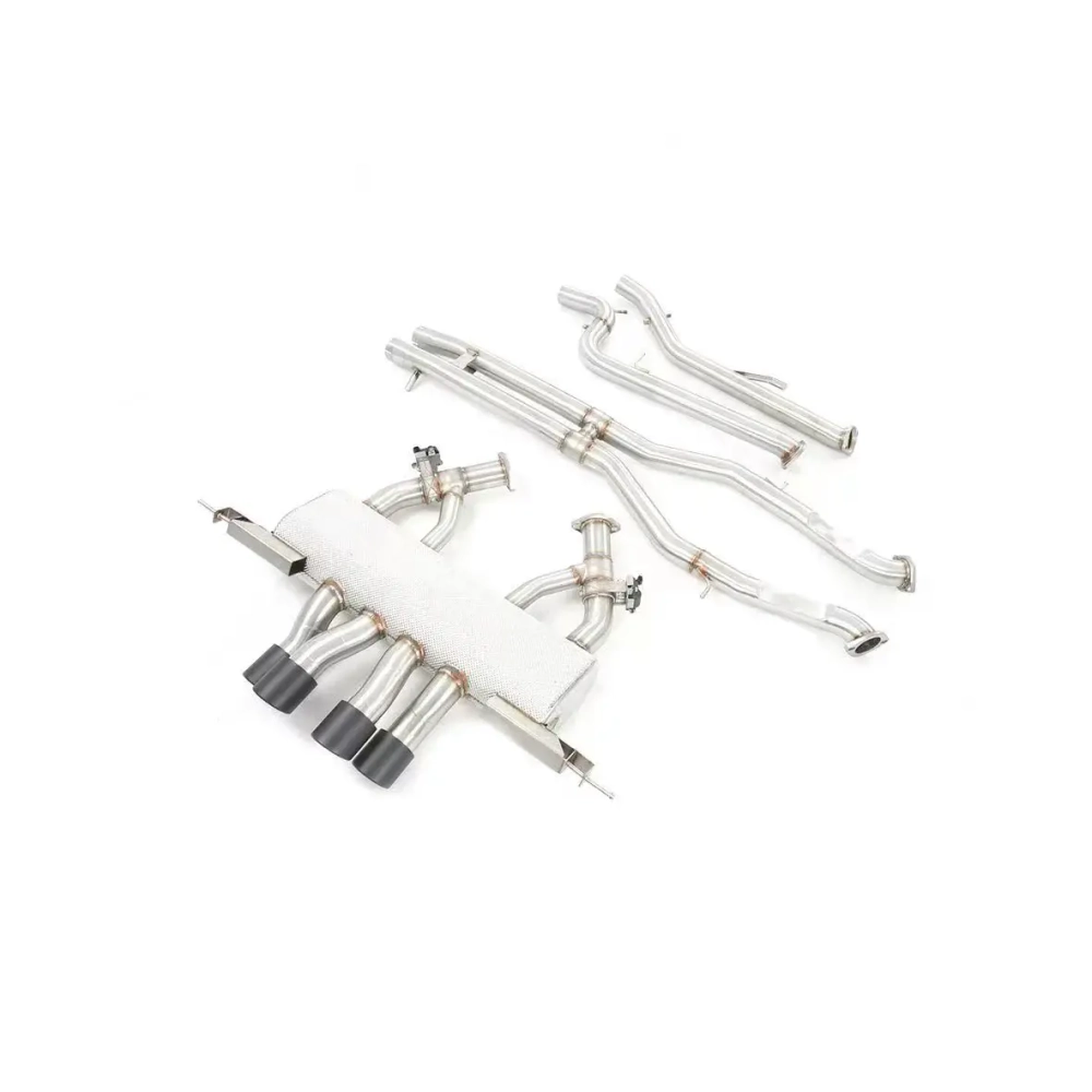 Спортивная выхлопная система с заслонками и центральными наконечниками для BMW M3 G80 M4 G82 2021+ 3.0 л БМВ