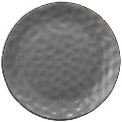 ТАРЕЛКА ДЕСЕРТНАЯ 19 СМ КОЛЛЕКЦИЯ "ОТРАЖЕНИЕ" ЦВЕТ:СЕРАЯ ПЛАТИНА (МАЛ=6ШТ)