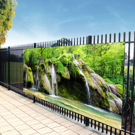 Фотосетка 400х158 см для забора