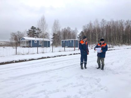 В Северной части «Усадьбы Романово» представители «ТМК 46» осмотрели объекты для техприсоединения