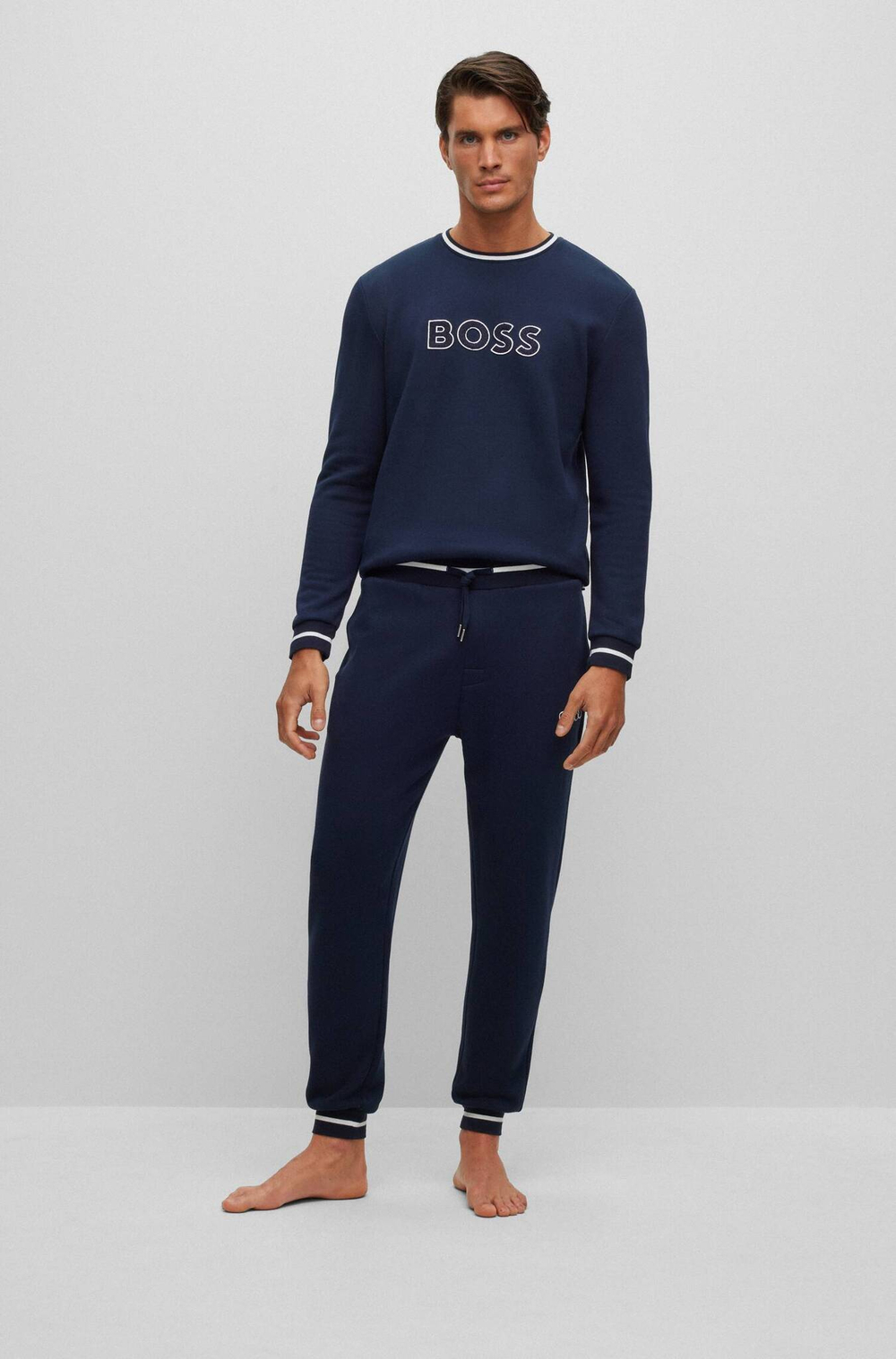 Спортивные штаны Contemp BOSS BLACK - темно-синий(50491675)