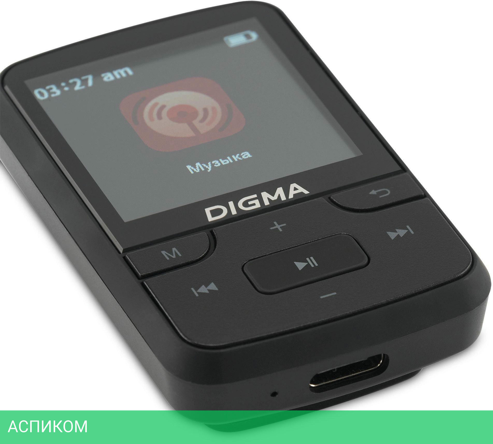 Hi-Fi плеер Digma Z5 BT 16Gb черный